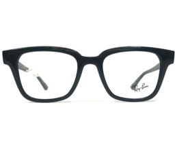 Ray-Ban Eyeglasses Frames RB4323-V 2000 Black Thick Rim Asian Fit 51-20-150 - $140.04