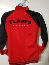 Outerstuff NHL Calgary Flames Jacket Youth Girls Faceoff Full Zip Medium... - £12.43 GBP