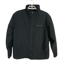 Columbia Mens Jacket Size 2xl Black Long Sleeve Fleece Lined Heavy Pocke... - £34.20 GBP