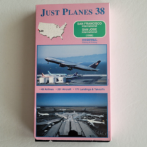 Just Planes 38 San Francisco San Jose International  1998 VHS Tape Video... - $12.37