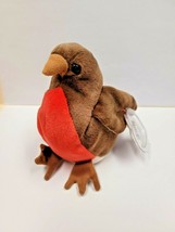 EARLY THE ROBIN TY BEANIE BABY COLLECTIBLE PLUSH - £2.73 GBP