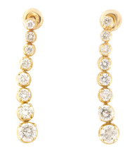 Women&#39;s Earrings 14kt Yellow Gold 290886 - £2,598.49 GBP