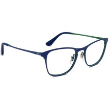 Ray-Ban Kids&#39; Eyeglasses RJ 9539S 255/3R Matte Blue/Green Metal Frame 48[]17 130 - £48.18 GBP