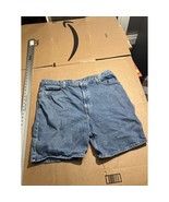 Roundtree &amp; Yorke Men&#39;s Denim Shorts Size 44 Big &amp; Tall, Loose Fit Cotto... - $11.88