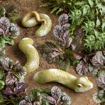 Large 3 Pc. Life Like Slithering Garden Snake Statue Outdoor Yard Art Ho... - $23.74