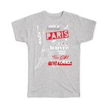 Eiffel Tower Paris : Gift T-Shirt French Tour Souvenir France - £19.91 GBP