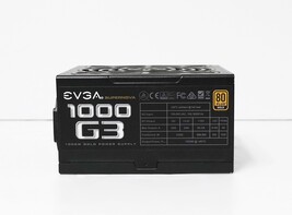 EVGA SuperNOVA 1000 G3 80+ GOLD 1000W Fully Modular Power Supply - Black image 3
