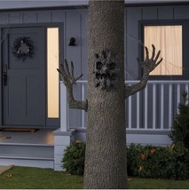 Spooky Living Tree Kit Face And Arms Halloween Prop Decor - $138.59