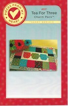 TEA FOR THREE Quilt Pattern By Sandy Gervais for Moda - $1.97