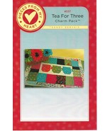 TEA FOR THREE Quilt Pattern By Sandy Gervais for Moda - $1.97