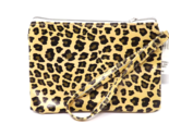Fashion Zippered Wristlet Cosmetic Travel Case Bag Pouch - New - Cheetah - £5.57 GBP