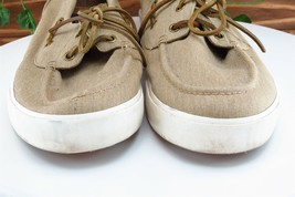 Polo Ralph Lauren Shoes Size 11.5 D Brown Fashion Sneakers Fabric Men Rylander - £15.73 GBP