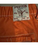 True Religion Military Cargo Big T Pants OrangeCotton Women's Size 24 Pre-own - $64.14