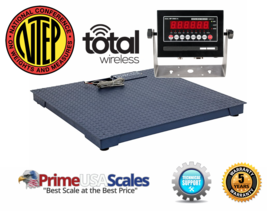 Prime 4&#39;x6&#39; Legal for Trade Wireless Floor scale 5k lb x 1 lb Cap - £1,961.95 GBP