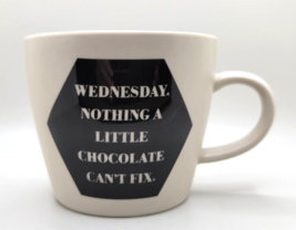 Bloomingville DAY OF THE WEEK Coffee Cup Mug WEDNESDAY NWOT - £7.83 GBP