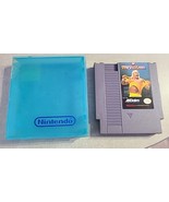 Wrestlemania Nintendo NES Cart And Holder Only Authentic / Tested  - $20.75 CAD