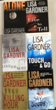 Lisa Gardner Hardcover Live To Tell Alone The Killing Hour Love You More Say  X6 - £22.56 GBP