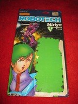 1985 Matchbox Robotech Action Figure: Miriya (Enemy) - Original Cardback - $10.00