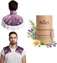 Kozi Microwavable Heat Wraps for Neck &amp; Shoulder, Heating Pad Pillow (Am... - $65.00