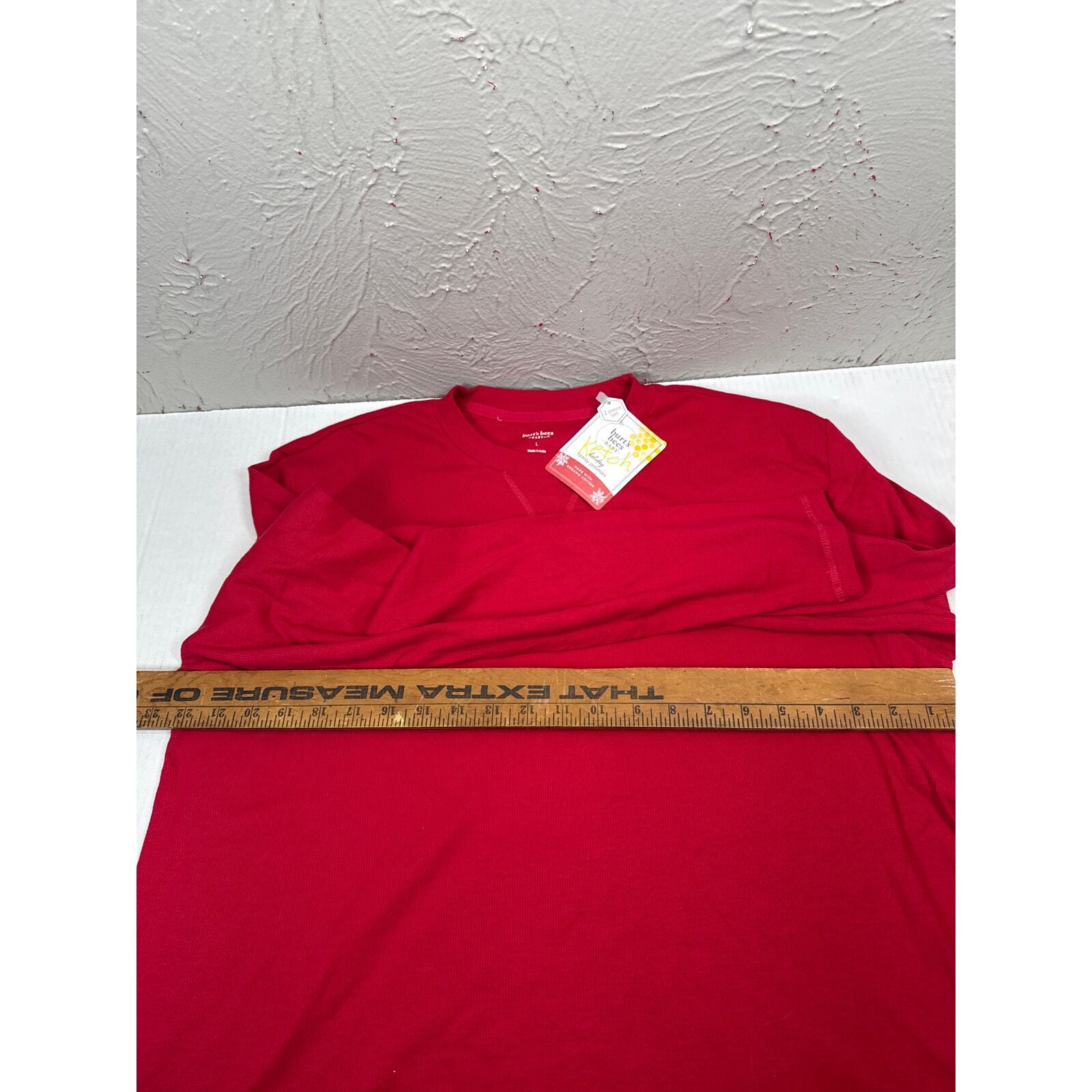Burt's Bees Baby Adult Matching Holiday Organic Cotton Pajamas Size Medium Large Item image 9