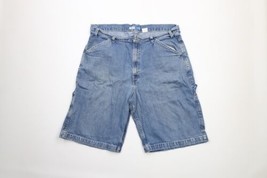 Vintage Y2K 2000 Levis Mens 38 Distressed Big Pocket Baggy Fit Denim Jean Shorts - $89.05