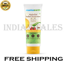 Mamaearth HydraGel Indian Sunscreen SPF 50 With Aloe Vera &amp; Raspberry - 50g - £18.21 GBP