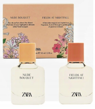 Zara Nude Bouquet &amp; Fields At Nightfall 2 x 30 ml Set Perfume Women Frag... - £23.54 GBP