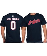 CLEVELAND INDIANS Star Wars Jedi Knight MLB Jersey Shirt Men&#39;s Majestic ... - £21.55 GBP