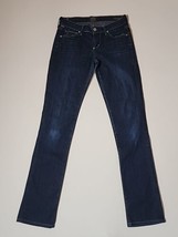 Citizens of Humanity Womens AVA-low rise straight leg blue jeans-Size 25 - $24.39