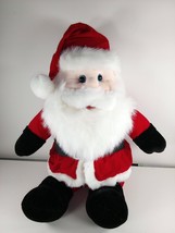 Santa Claus Plush Figure Christmas Holiday St. Nicholas St. Nick Stuffed Animal - $9.75