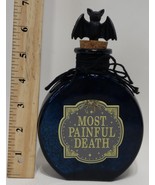 Happy Halloween Mercury Potion Bottle W/ Bat Stopper - $454.41 MXN