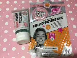 Soap &amp; Glory 3 in 1 daily detox vitamin c facial wash and mask New - £7.46 GBP