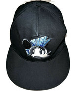 Mickey with Mohawk Hat Kids Size Punk Flat Bill Disneyland - £12.88 GBP