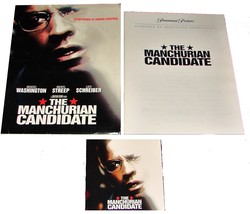 2004 Movie THE MANCHURIAN CANDIDATE PRESS KIT 27 Photo CD-ROM Production... - £11.79 GBP