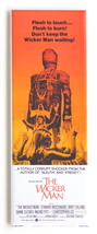 The Wicker Man Movie Poster Magnet 1.5 X 4.5 Inches Christopher Lee Britt Ekland - £7.98 GBP
