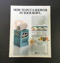 VTG 1979 Johnson Wax Early Spring Toilet Bowl Freshener Deodorizer Ad Co... - $19.00