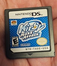 NINTENDO DS 2011 GAME KIRBY MASS ATTACK Tested &amp; Works Cartridge Only  - £28.48 GBP