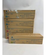 5 New OEM Konica BH C452,C552,C552DS CCMMY Toners TN613 (NO black) - $4,505.49 MXN