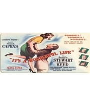(2) American Flyer Allaboard Billboard It&#39;s A Wonderful Life Adhesive Sticker - £4.68 GBP