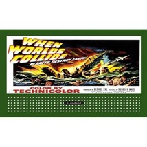Lionel Style Billboard Insert When Worlds Collide &amp; American Flyer - £4.78 GBP