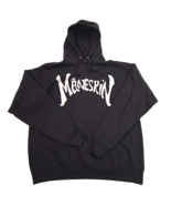 Maneskin black hoodie woman&#39;s pullover size large long sleeve drawstring... - $29.41 CAD