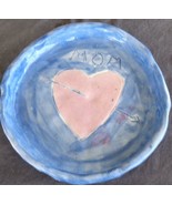 Super Cute Hand Made &quot;MOM&quot; Decorative Plate - Primitive - GDC - CUTE LIT... - $27.15 CAD