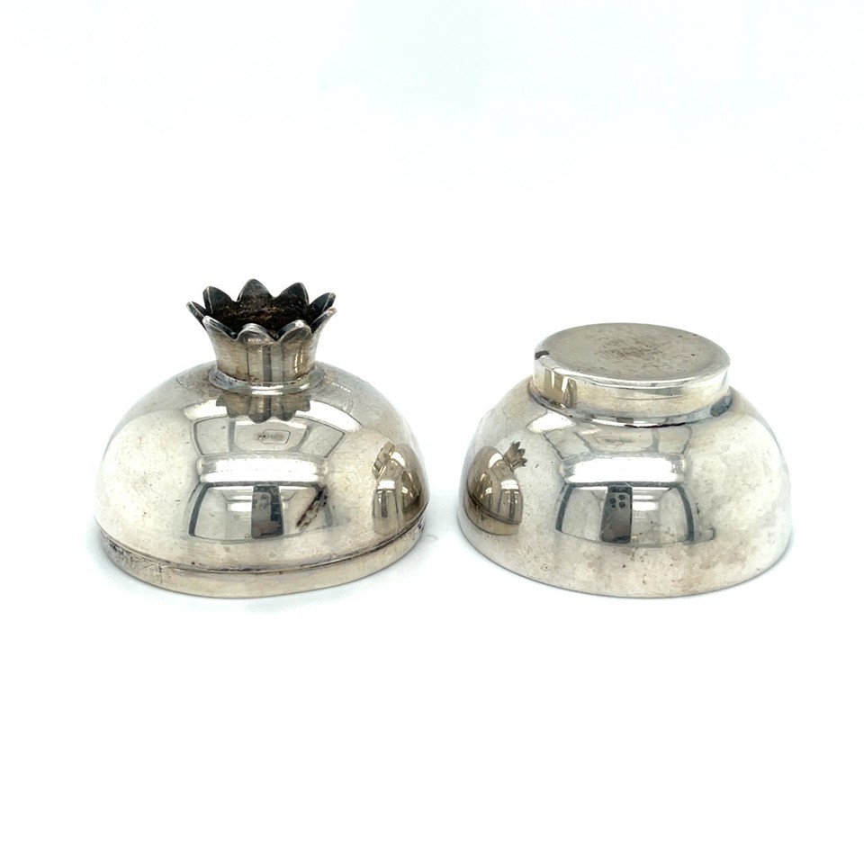 Tiffany & Co. Maker Sterling Silver Pomegranate Pill Box Collectible-
show or... Item image 3
