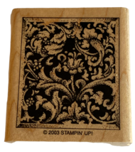 Stampin Up Rubber Stamp Elegant Ornaments Decorative Flowers Floral Card Making - £3.92 GBP