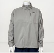 Columbia Omni Shield Jacket Mens XL Gray Ascender II Softshell Fleece Li... - $31.66