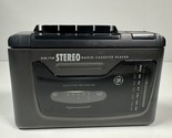 GE AM/FM Stereo Radio Cassette Player 3-5493A Walkman Works &amp; Sounds Goo... - $19.79
