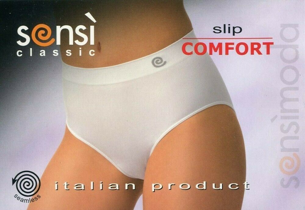 Underwear Comfort From Woman IN Soft Microfibre Sensì Classic SL269M Sen... - $10.05