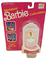 Barbie Happy Holidays Miniature 1988 1989 Mattel Collectibles Barbie 7478 NIP - £13.86 GBP