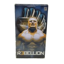 WWE Rebellion VHS 2003 Brock Lesnar World Wrestling Entertainment OOP Rare - £26.77 GBP