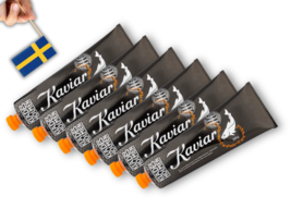 6 Tubes Klädesholmen Kaviar 300g (10.58 oz) – Swedish Cod Roe Spread, We... - $44.03